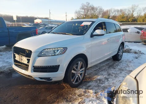 2013 Audi Q7 3.0T Premium z USA, uszkodzony, nr VIN WA1LGAFE7DD006050